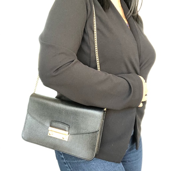 Furla Julia Pochette Leather Shoulder Bag - Picture 2 of 6